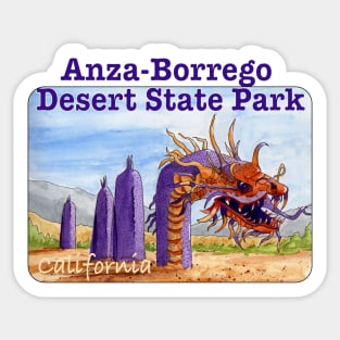 Anza-Borrego Desert State Park, California Sticker